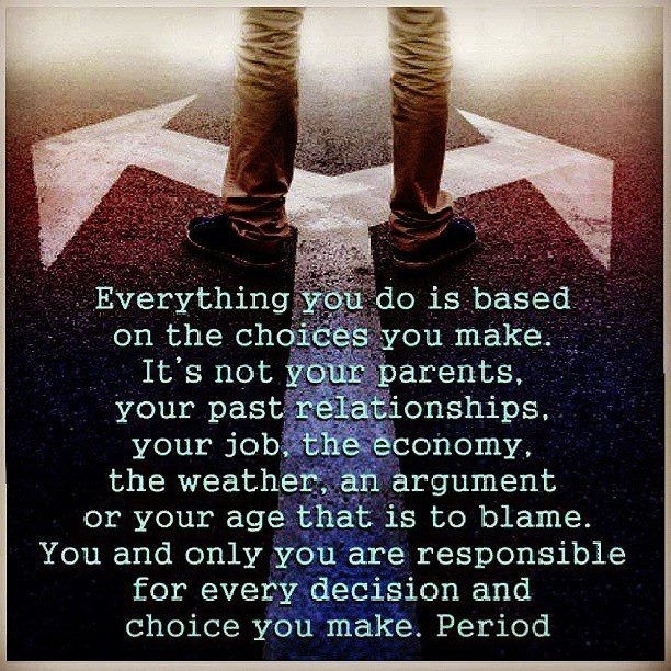 Your Choices Alone