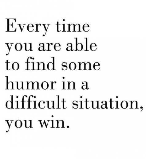 Humor Can Save You